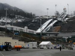 E. ON IBU Biathlon World Cup - Sochi Stock Footage