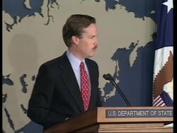 USA: STATE DEPARTMENT COMMENTS ON BISHOP BELO VISIT News Clip