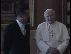 ITALY: VATICAN: POPE JOHN PAUL II MEETS TAIWAN'S VICE PRESIDENT LIEN CHAN News Clip