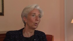 CLEAN: Lagarde 'very positive' with talks in China: AFP interview News Clip