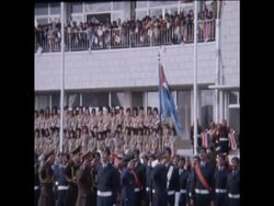 UPITN 7 1 75 SHAH OF IRAN ARRIVES News Clip