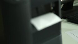 VDO Panning hand woman using keyboard format HD. Stock Footage