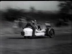 MOTOR CYCLING THRILLS AT BROUGH News Clip