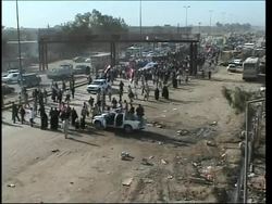 Pilgrims set off for Karbala for religious festival Instructional Video