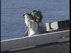 Facility on board US carrier, USS Truman News Clip