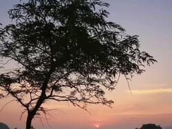 Sunrise / Sunset over sea Stock Footage