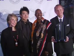 EVENT CAPSULE REPORTER/CHYRON: Montblanc de la Culture Arts Patronage Award Honors Judith Jamison Stock Footage