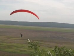 Parasailing Part 4 Stock Footage