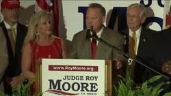 Moore Upsets Trump Backed Strange In AL Primary News Clip