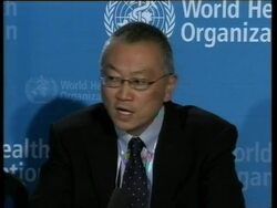 Excerpts of daily briefing on swine flu crisis News Clip