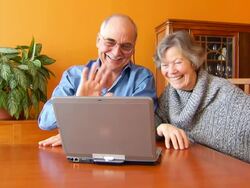 Video Conferencing PM 2 Stock Footage