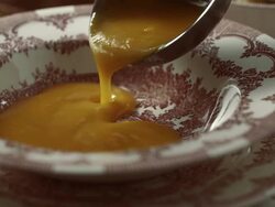 Pumpkin Soup Stock Footage