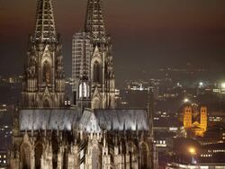 TIME LAPSE: Cologne Cathedral Stock Footage