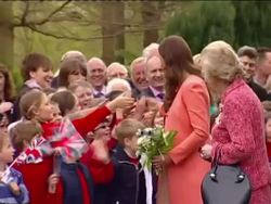 The Duchess of Cambridge visitS Naomi House Children's Hospice, Hampshire, to celebrate Children's Hospice Week 2013 News Clip