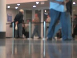 Arrivals 5 Stock Footage