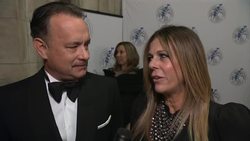 Tom Hanks honored by Elie Wiesel Foundation for Humanity, talks honor and politics on red carpet News Clip