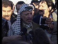 EGYPT: YASSER ARAFAT ARRIVES HOME FOLLOWING INCONCLUSIVE SUMMIT News Clip