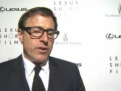 INTERVIEW - David O Russell on coming out to supporting Harvey at The Weinstein Company & Lexus Present Lexus Short Film Series Life Is Amazing Stock Footage
