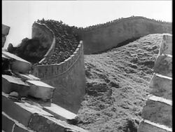 Chinese soldiers prepare to fight Japanese Stock Footage