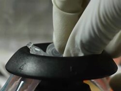 start using top of small centrifuge Stock Footage