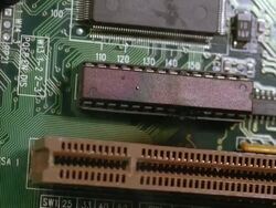 ECU, Burning circuit board Stock Footage