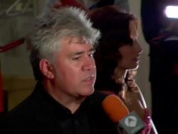 'Volver' NYFF Premiere arrivals Stock Footage