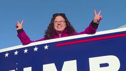 CLEAN : Trump supporters confident in final sprint to the finish News Clip