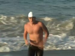 ATMOSPHERE at Nautica Malibu Triathlon Presented By Equinox Stock Footage