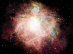 Fly to Galaxy Stock Footage