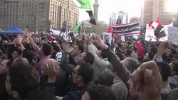 CLEAN: Egypt marks one year since anti-Mubarak revolt News Clip