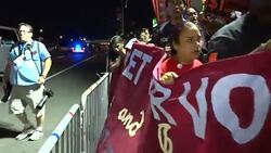 Hofstra University Protest, Presidential Debate 2016, Stock Footage