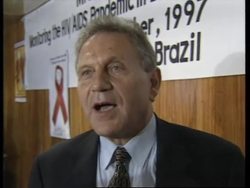 BRAZIL: AIDS CONFERENCE DISCUSSES FEARS OF EPIDEMIC IN LATIN AMERICA News Clip