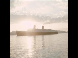 SYND 16-07-71 THE FORMER LINER QUEEN ELIZABETH ARRIVE IN HONG KONG News Clip