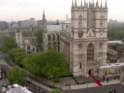 Sky News Royal Wedding Procession Footage News Clip