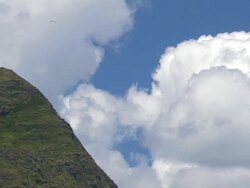 Hawaii paraglide 51 Stock Footage