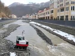 General Views Of Sochi Location for 2014 Winter Olympics Stock Footage