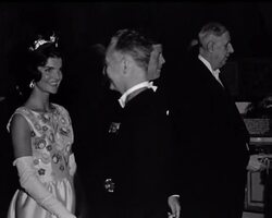 KENNEDY ATTENDS DINNER News Clip