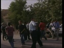 WRAP Site of blast, hospital scenes and US army comment News Clip