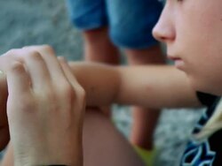 HD: Teenage Girl Stock Footage