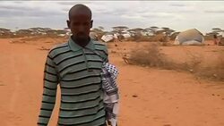 Plight of Somalis fleeing famine through eyes of one refugee News Clip