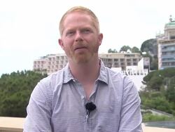 INTERVIEW: Jesse Tyler Ferguson on being part of Inside the Actor's Studio, Larry King and Oprah at the 51st Monte-Carlo Television Festival - Interviews at Monte-Carlo . (Footage by WireImage Video/Getty Images Entertainment Video) Stock Footage