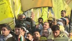 CLEAN : Hamas allows Fatah anniversary rally News Clip