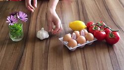 Preparing food - Fast motion Stock Footage