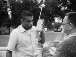 Organizers prepare for the March on Washington Stock Footage