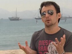 Cannes Film Festival 2009: Agora Interview Stock Footage