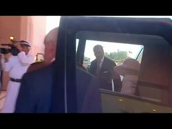 Queen Elizabeth II at Muscat Gate News Clip