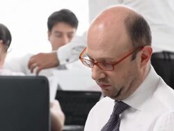 HD: Portrait Of A Businessman Stock Footage