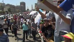 CLEAN : Morsi backers stage rallies as crackdown News Clip