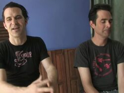 Heavy Trash Interview (clip 1) Stock Footage