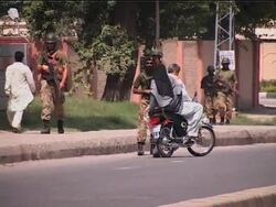 Heavy exchange of gunfire at police offices in northwest city, sots News Clip